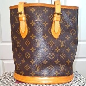 Louis Vuitton PM Monogram Bucket Bag